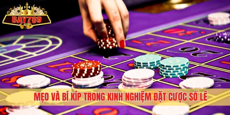 Mẹo và bí kíp trong kinh nghiệm đặt cược số lẽ